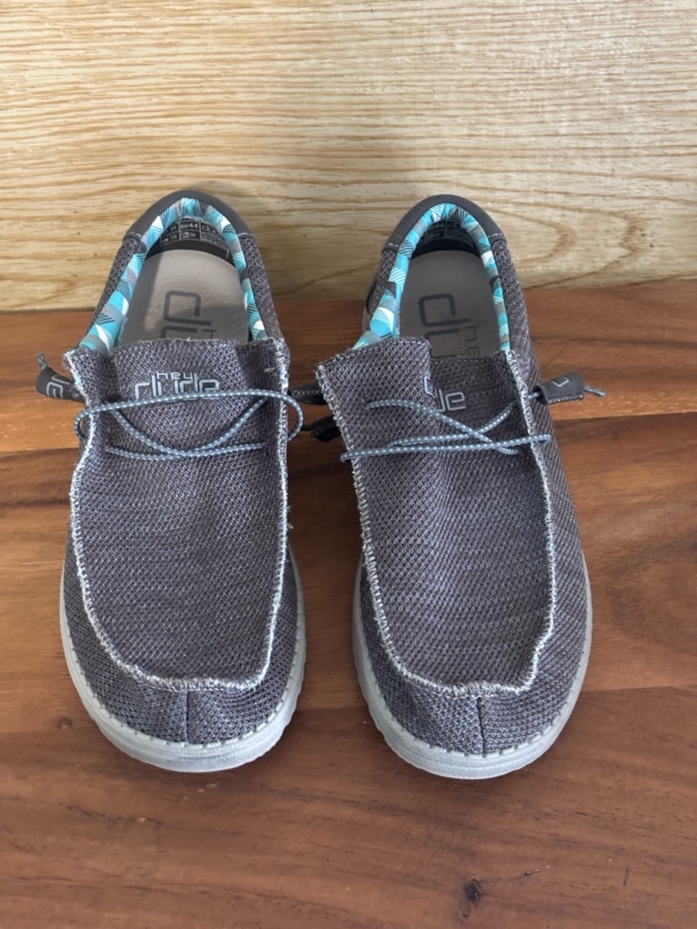 Hey Dude Wally Sox Charcoal Slip-On